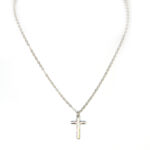 Small crucifix on chain - NWCH01