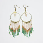 UMTHA - BOTANICAL - EARRINGS - PELARGONIUM - ERPE03